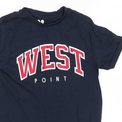 Very Boys Blue   Basic T-Shirt Size 12 Years  - west point
