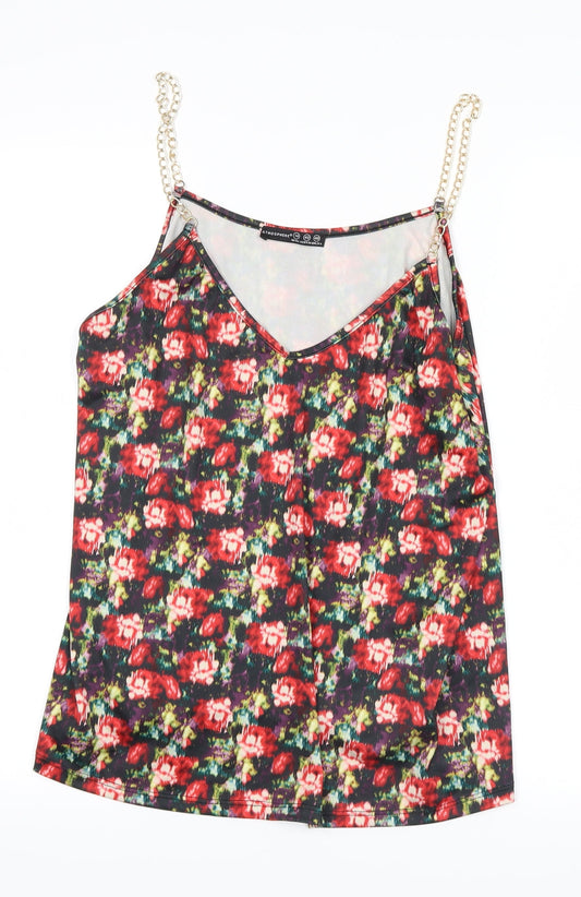 Womens UK Size 14 Atmosphere Red Basic Tank