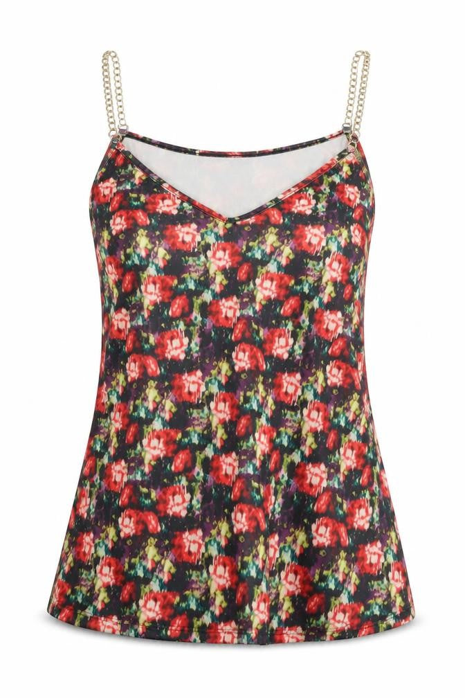 Womens UK Size 14 Atmosphere Red Basic Tank