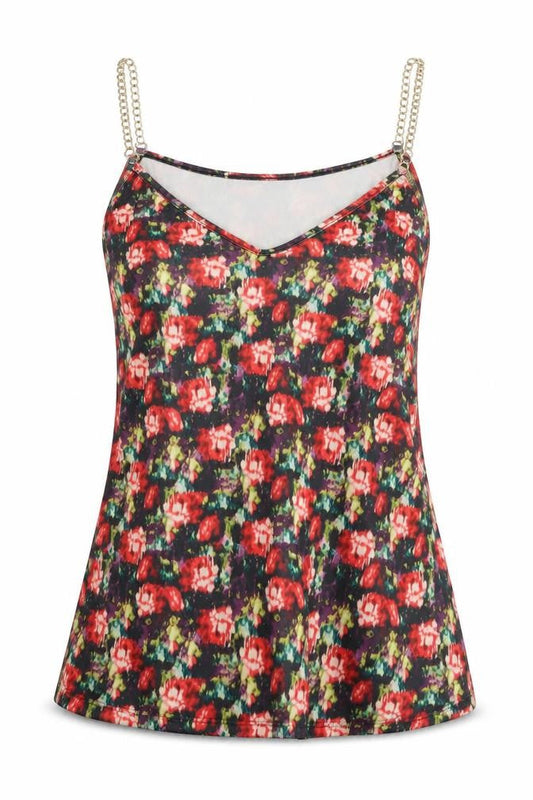 Womens UK Size 14 Atmosphere Red Basic Tank