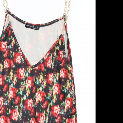 Womens UK Size 14 Atmosphere Red Basic Tank