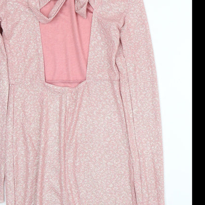 Pink Vanilla Womens Pink   Bodycon  Size 10