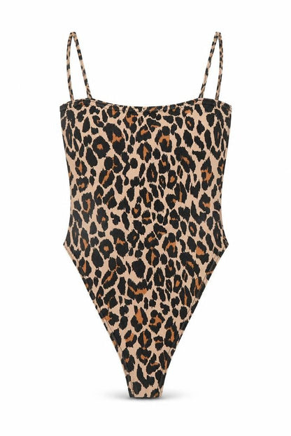 Womens UK Size 8 Boohoo One-Piece Beige Bodysuit