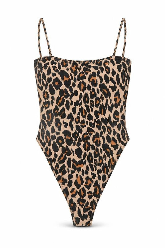 Womens UK Size 8 Boohoo One-Piece Beige Bodysuit