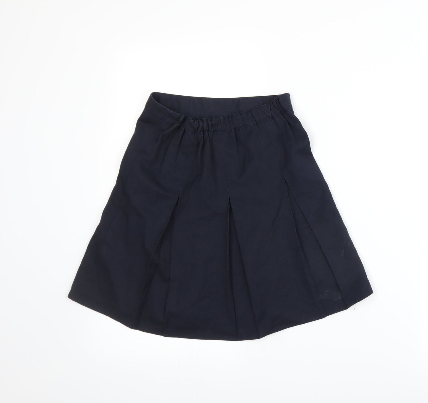 George Girls Blue   Pleated Skirt Size 6-7 Years