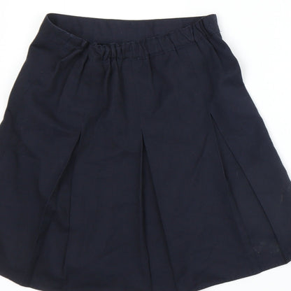George Girls Blue   Pleated Skirt Size 6-7 Years