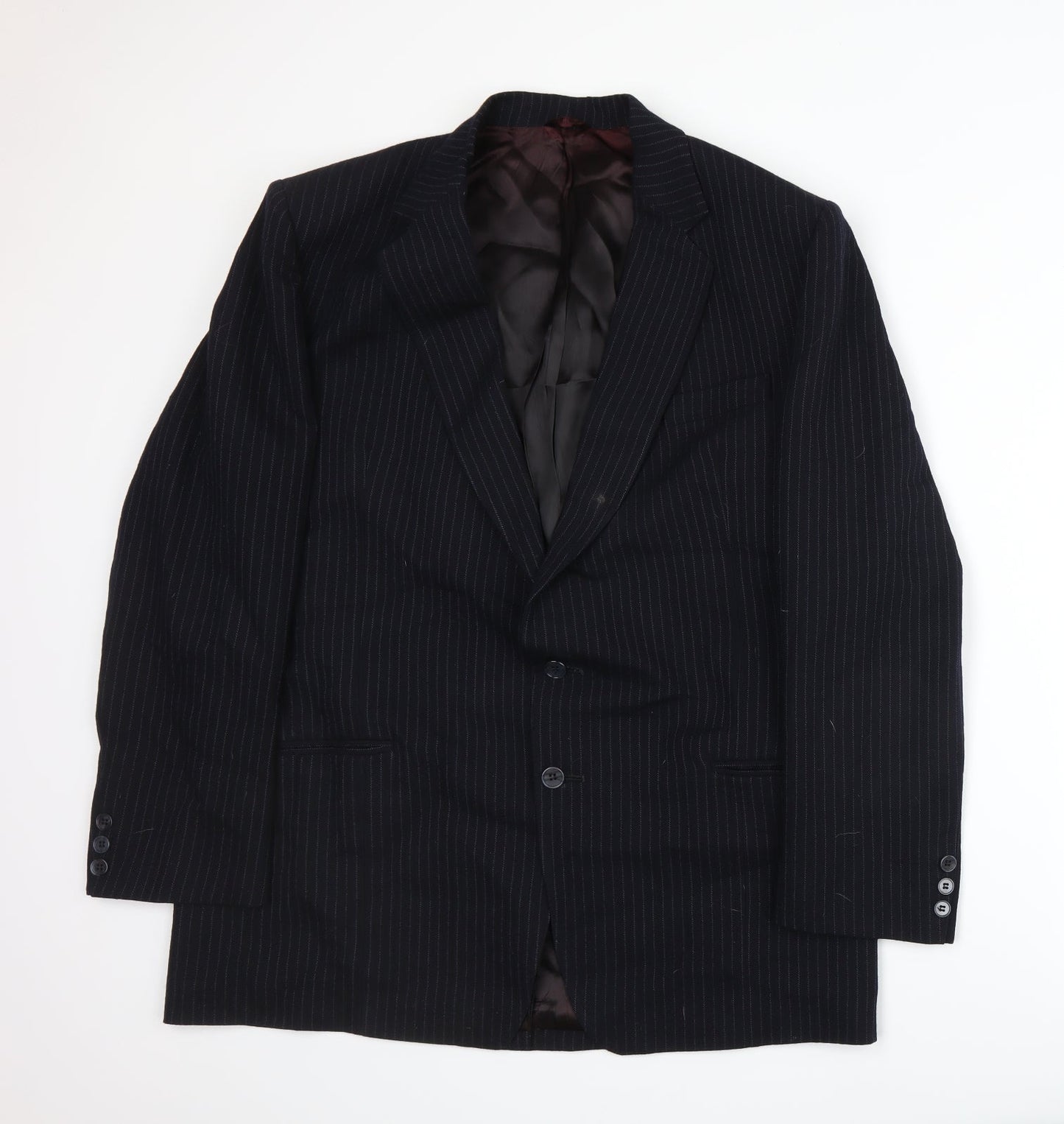 Mens UK Size XL Preworn Regular Blue Suit Jacket