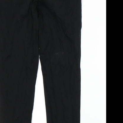 Womens UK Size 10 Atmosphere Regular Fit  Black Trousers