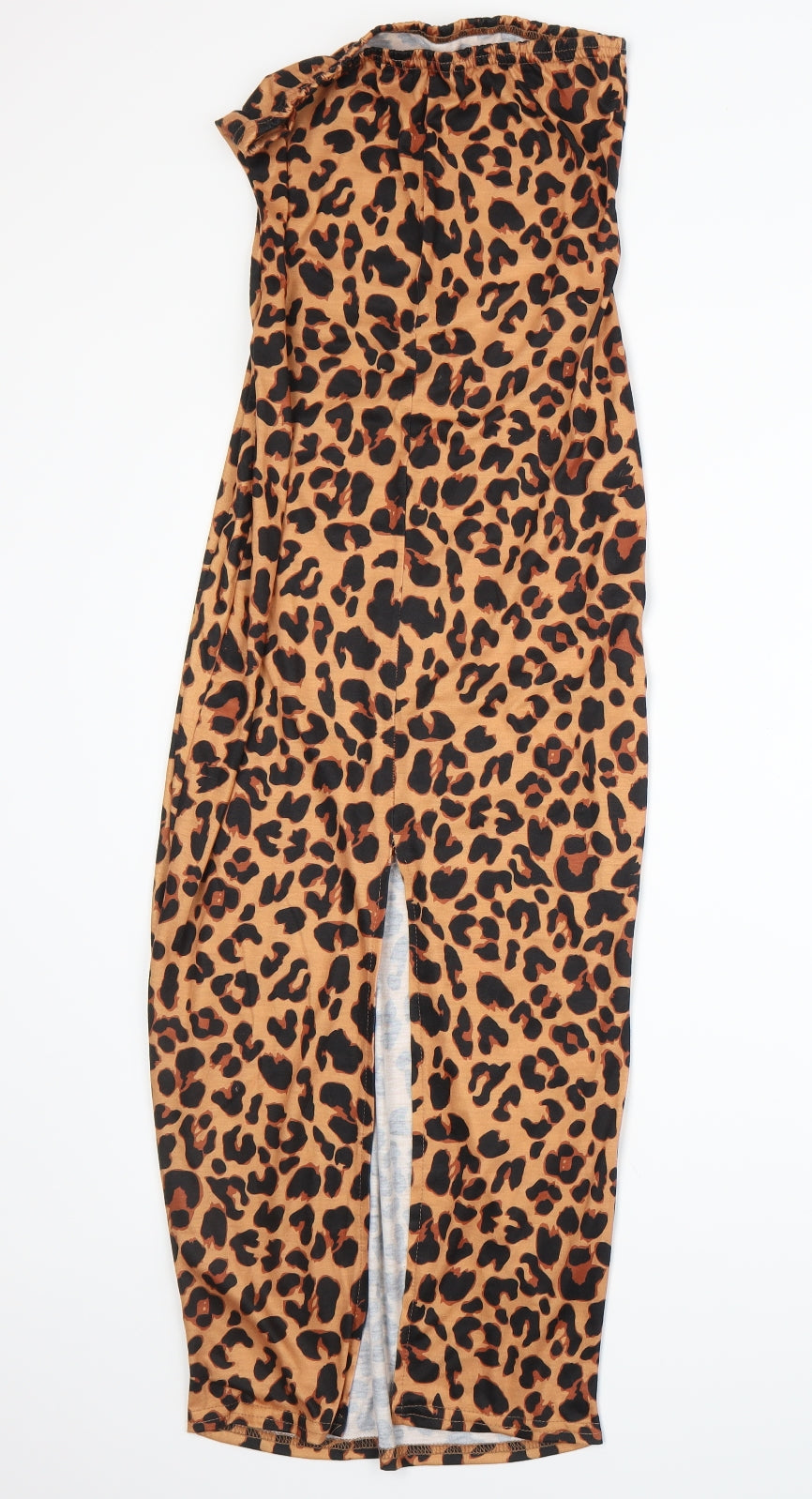 In the Style Womens Orange Animal Print  Straight & Pencil Set Size 8