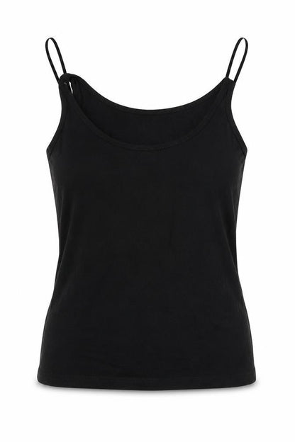 Womens UK Size 12 Be Beau Black Basic Tank