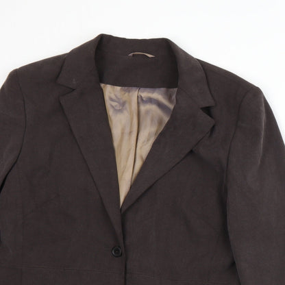 Principles Womens Brown   Jacket Suit Jacket Size 16