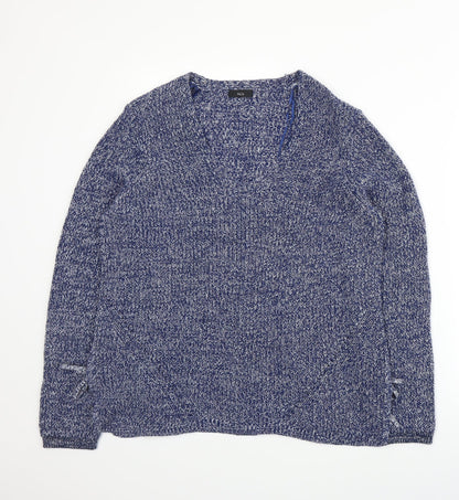 M&Co Womens Blue   Pullover Jumper Size 14