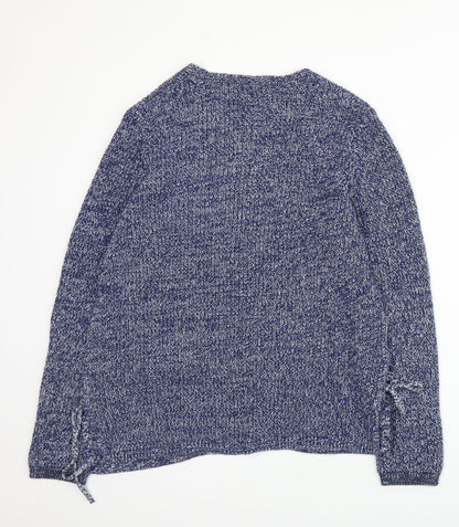 M&Co Womens Blue   Pullover Jumper Size 14