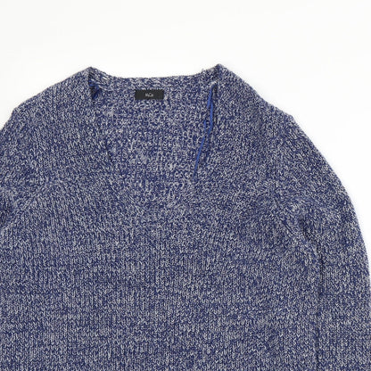 M&Co Womens Blue   Pullover Jumper Size 14