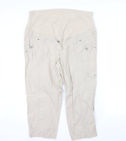 Womens UK Size 20 Yessica Regular Fit  Beige Trousers