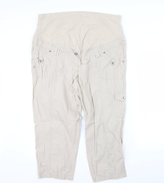 Yessica Womens Beige   Trousers  Size 20 L24 in