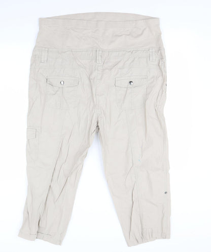 Womens UK Size 20 Yessica Regular Fit  Beige Trousers
