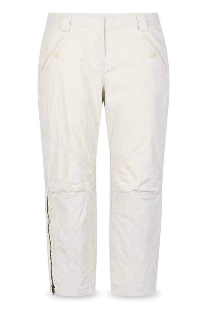 Womens UK Size 14 Lindex Regular Fit  Ivory Trousers