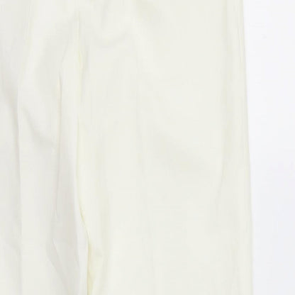 maria reich Womens Ivory   Dress Pants Trousers Size 12 L27 in