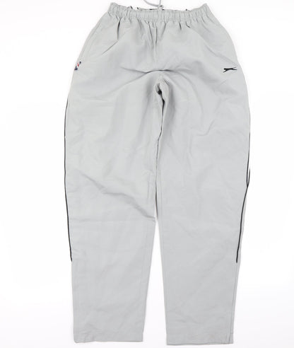 Slazenger Mens Green   Rain Trousers Trousers Size S L30 in