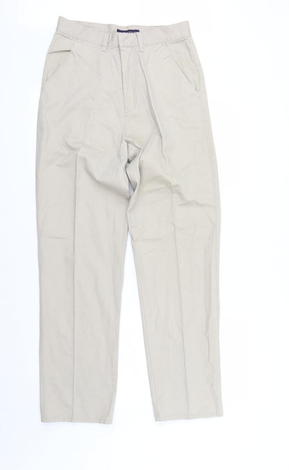 Eisenegger Mens Beige   Dress Pants Trousers Size S L31 in