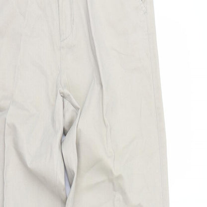 Eisenegger Mens Beige   Dress Pants Trousers Size S L31 in