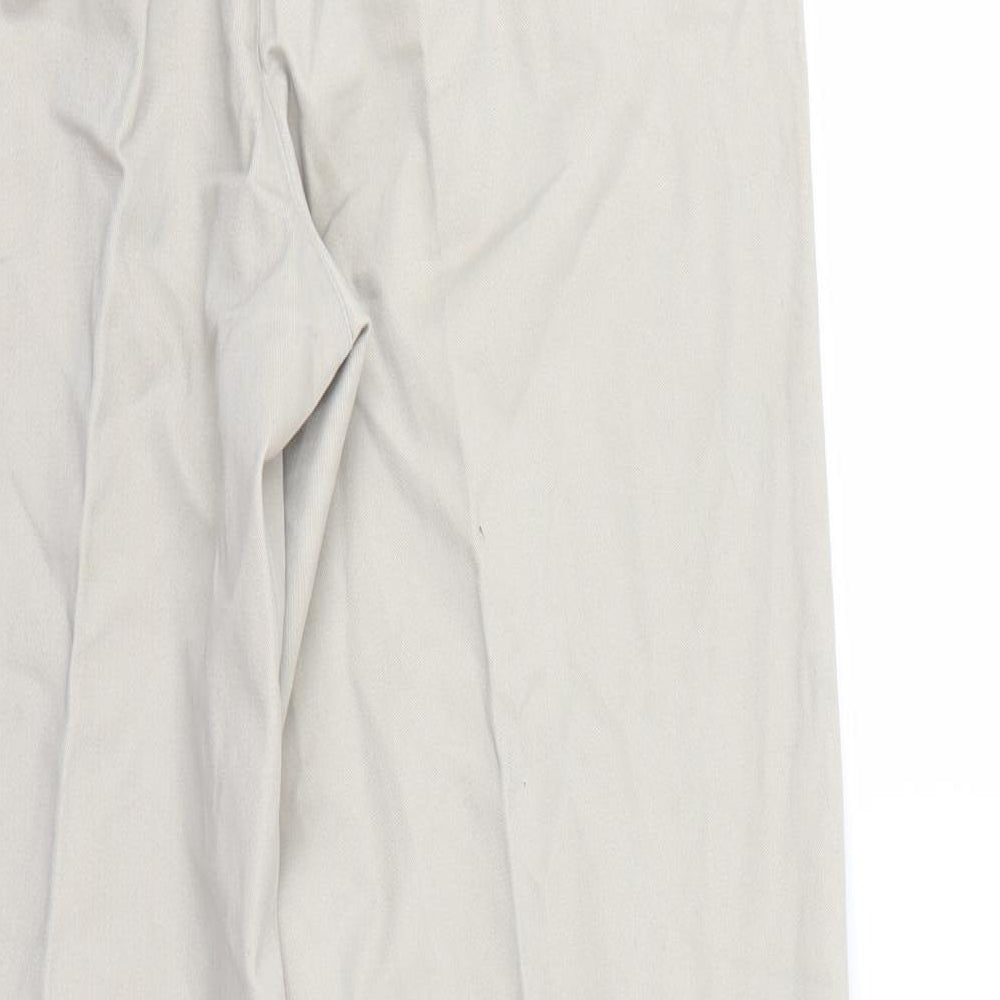 Eisenegger Mens Beige   Dress Pants Trousers Size S L31 in