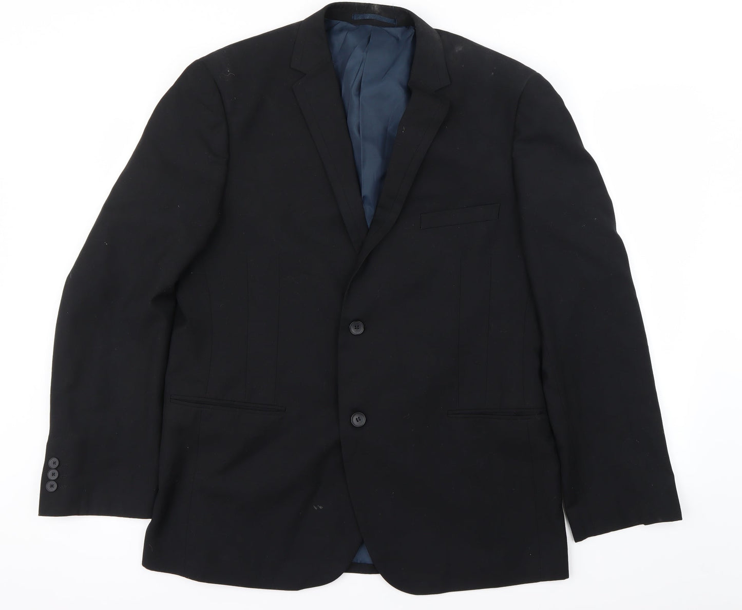 Preworn Mens Black   Jacket Blazer Size L