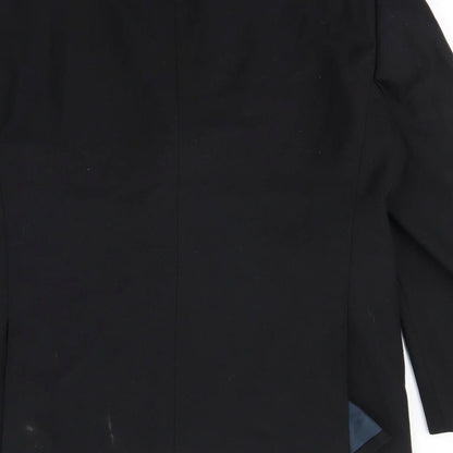 Preworn Mens Black   Jacket Blazer Size L