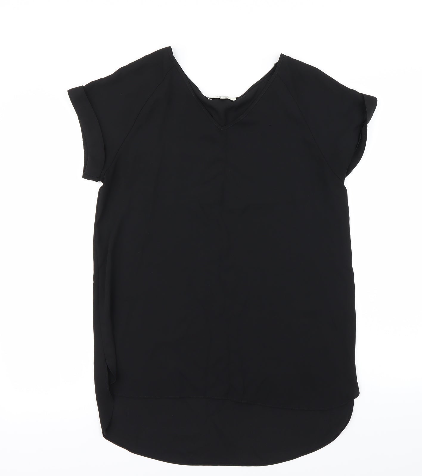 Papaya Womens Black   Basic Blouse Size 8