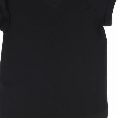 Papaya Womens Black   Basic Blouse Size 8
