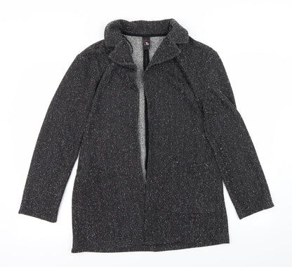TU Womens Grey Polka Dot  Cardigan Jumper Size M