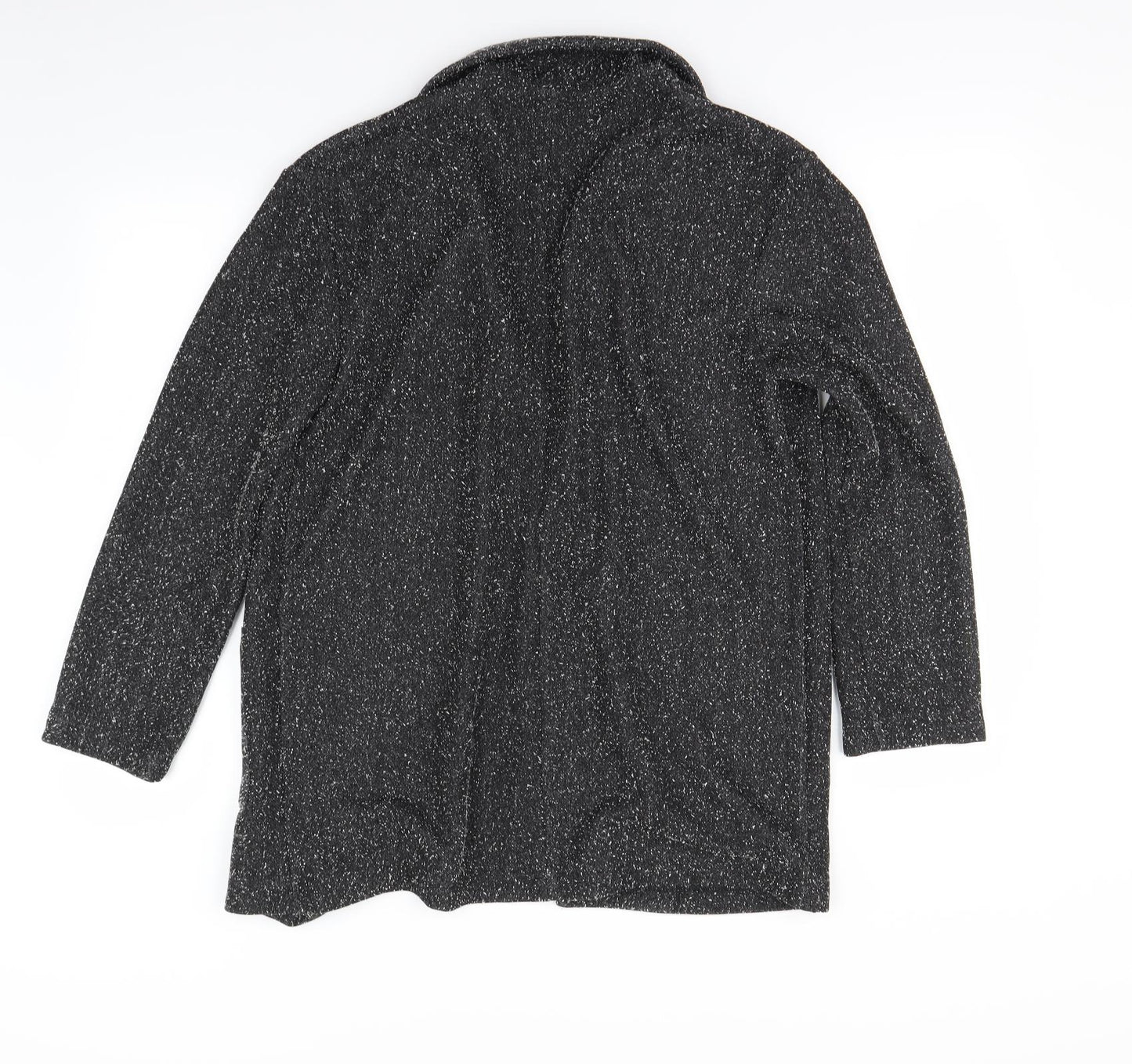 TU Womens Grey Polka Dot  Cardigan Jumper Size M