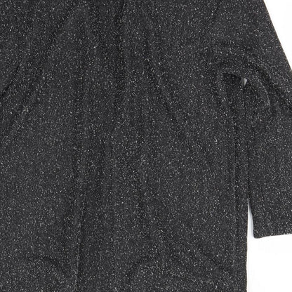 TU Womens Grey Polka Dot  Cardigan Jumper Size M