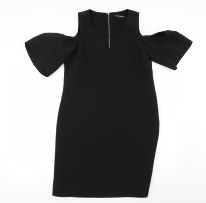 Dunnes Womens Black   Mini  Size 12