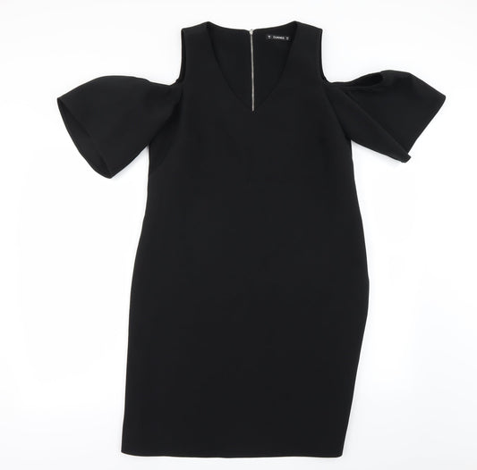 Dunnes Womens Black   Mini  Size 12
