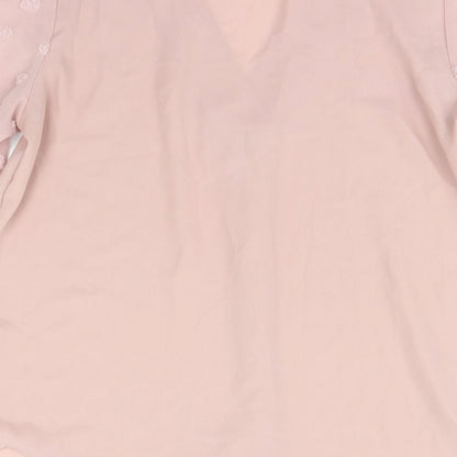 Shein  Womens Pink   Basic Blouse Size S