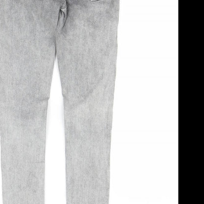 Harper Womens Grey   Skinny Jeans Size 8 L30 in