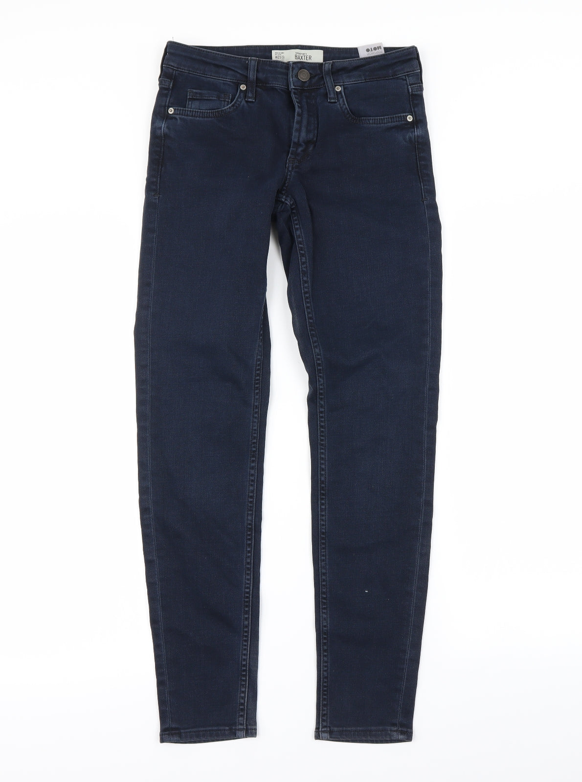 Topshop Womens Blue   Skinny Jeans Size 25 in L32 in