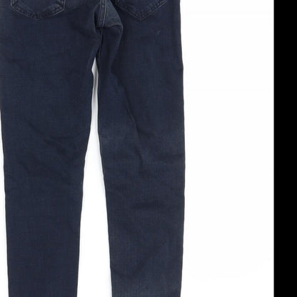 Topshop Womens Blue   Skinny Jeans Size 25 in L32 in