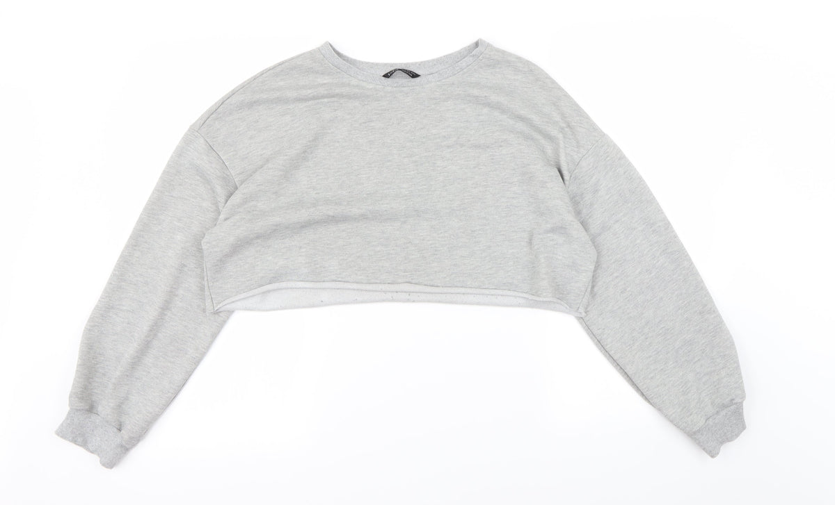 SHEIN Womens Grey   Pullover Jumper Size L
