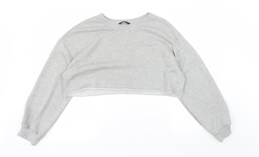 Shein  Womens Grey   Pullover Jumper Size L