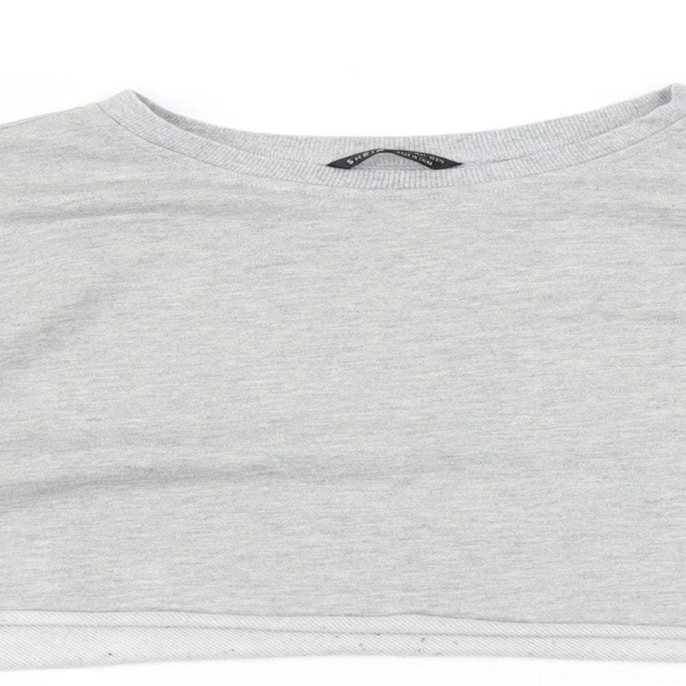 SHEIN Womens Grey   Pullover Jumper Size L
