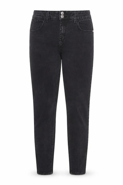 Womens UK Size 14 Denim co. Regular Fit Skinny Black Jeans
