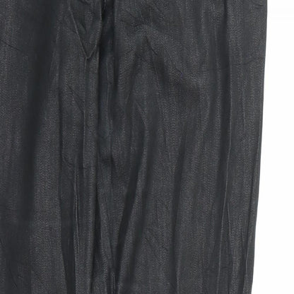 Jan Womens Black   Trousers  Size 10 L32 in