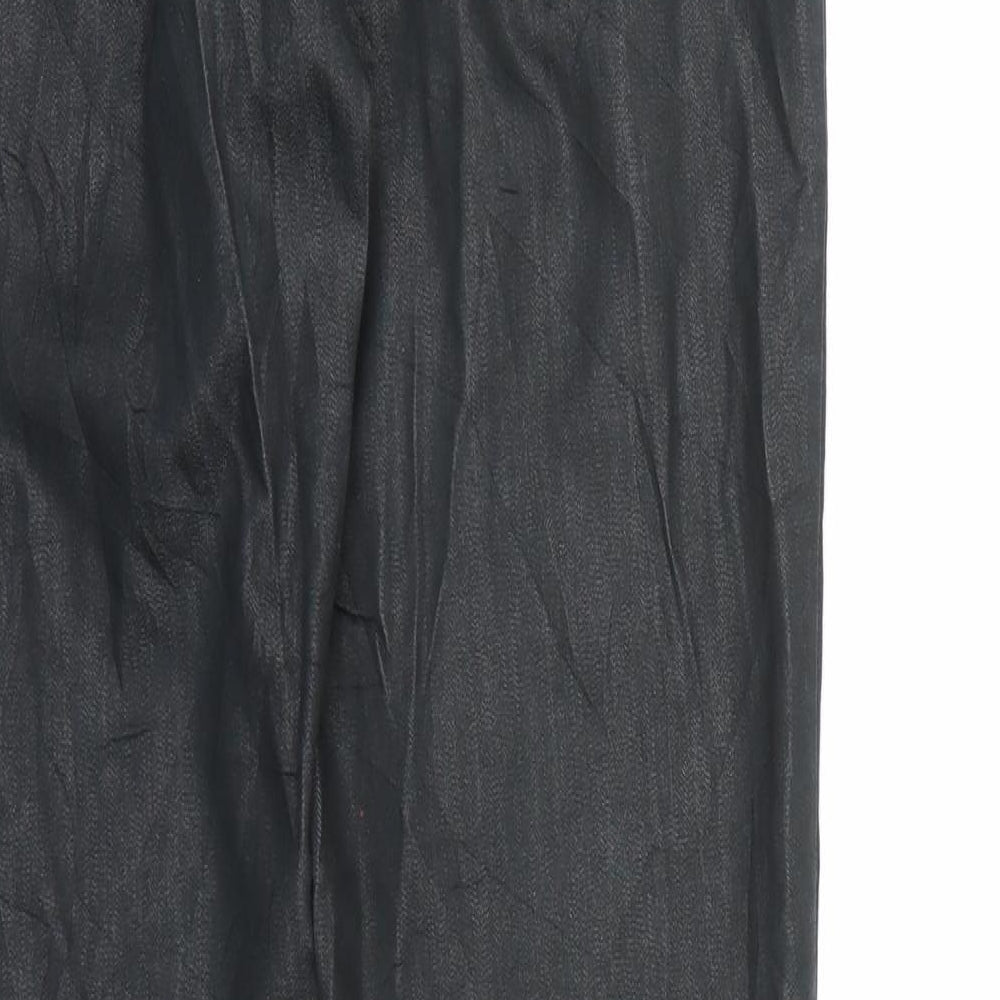 Jan Womens Black   Trousers  Size 10 L32 in