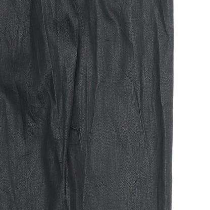 Jan Womens Black   Trousers  Size 10 L32 in