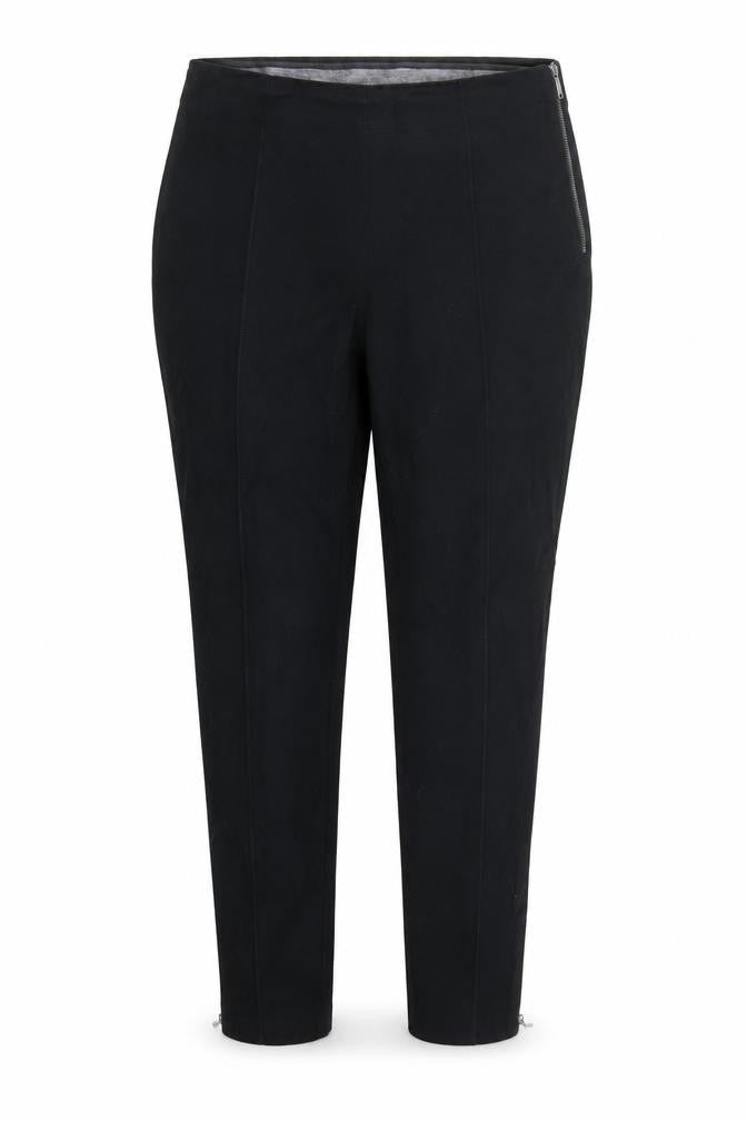Marks & Spencer Womens Black  Rayon Trousers  Size 16 L26 in