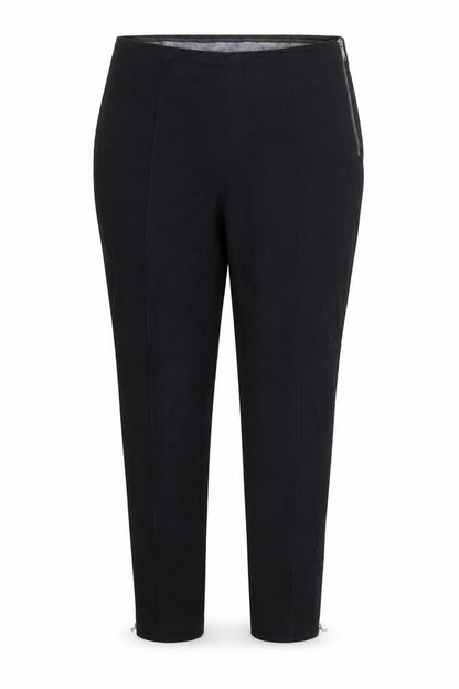 Marks & Spencer Womens Black  Rayon Trousers  Size 16 L26 in
