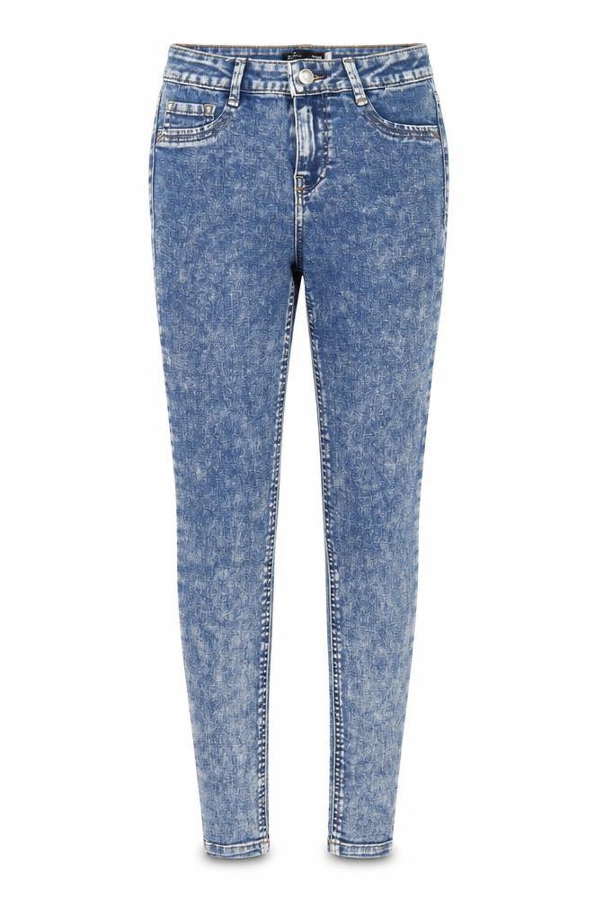 Womens UK Size 6 Sinsay Regular Fit Skinny Blue Jeans
